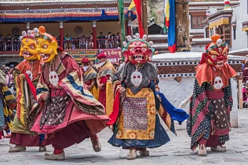 Tischdecke If- Ladakh- Kloster Hemis © Thomas Leonhardy