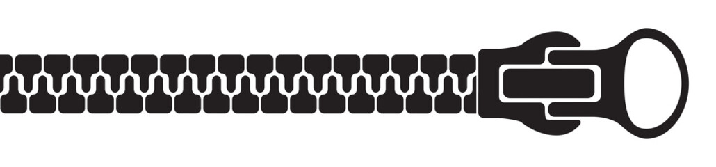 Zipper silhouette – stock vector © dlyastokiv