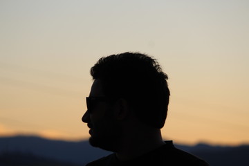 Fototapeta premium por do sol sunset
