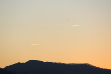 aviões no céu - airplanes in the sky