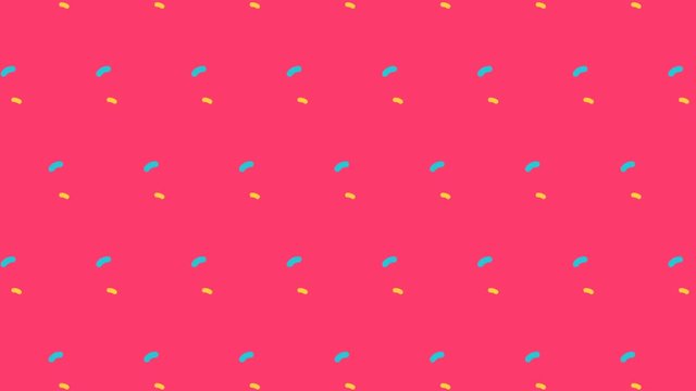 animated pattern background of an avocado for culinary TV broadcasts