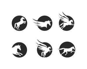 Horse Logo Template