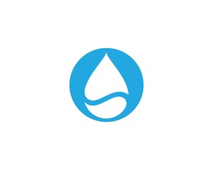 water drop Logo Template