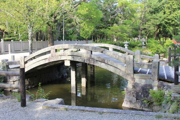 石造りの太鼓橋(兵庫県)