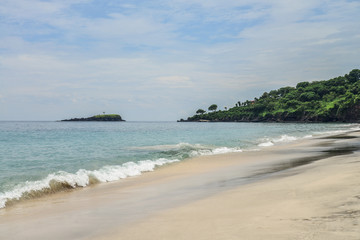 Tropical beach in Bali