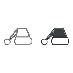Christmas cap Vector Icon
