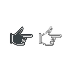 Hand Vector Icon