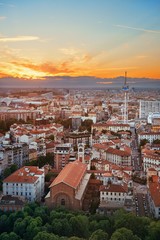 Obraz premium Milan city skyline