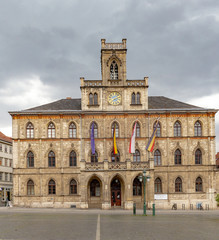 Fototapeta na wymiar town hall in Weimar