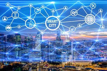 Concept of smart city and internet of things