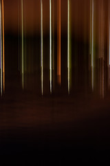 Abstract Vertical Lines - Lights on Water