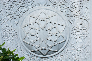 Ottoman marble carving art detail