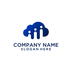 Cloud group logo design