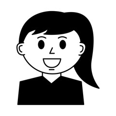 business woman avatar character