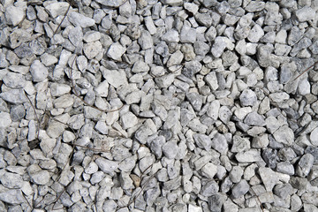 Close-up of white and gray stones.  Backround texture