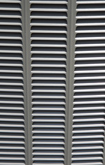 Close-up of heat pump's ventalation vents.  Background Texture