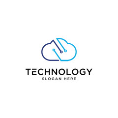  Logo Technology Cloud Abstract