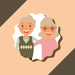 Fototapeta premium grandparents day people