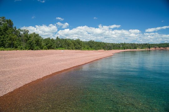 View Along The Shore Of Lake Superior