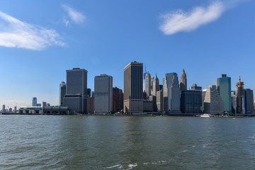 Naklejka premium Downtown New York City