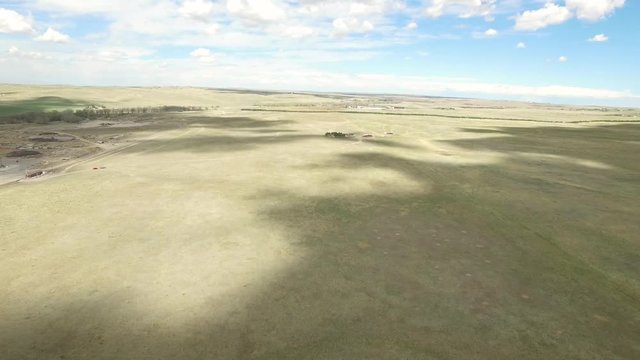 Flying over the Colorado Prairie