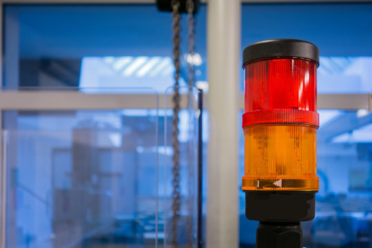 Emergency light in laboratory