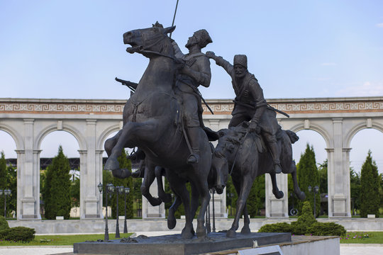 the glory memorial, a monument to the soldiers 
