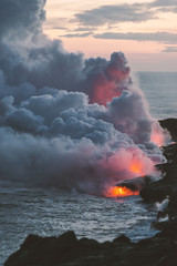 Kilauea Volcano Big Island of Hawaii Lava Eruption