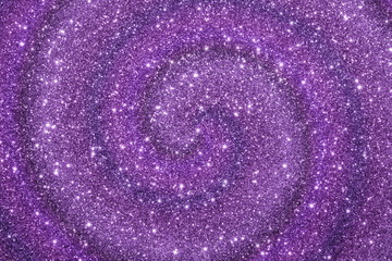  красивый фиолетовый фон из блесток с бликами и боке         
