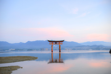 Fototapeta na wymiar 広島 宮島の風景