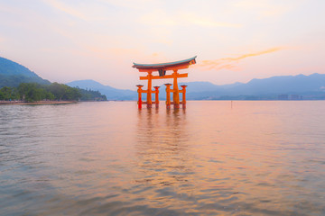 広島 宮島の風景