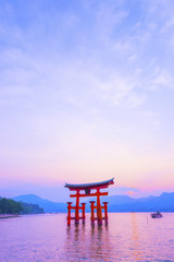 広島 宮島の風景