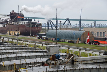 Soo Locks, Michigan