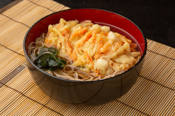 かき揚げうどん