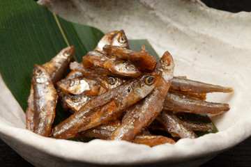 ワカサギの甘露煮