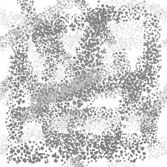 Grunge Grey Background. Seamless Blob Pattern