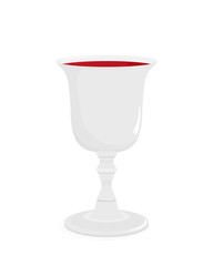 Religious wine cup for kiddush