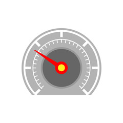 Speedometer simple illustration 