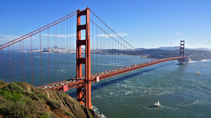 Fototapeta na wymiar USA, California, San Francisco, Golden Gate