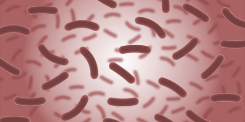 Bakterien Illustration Medzin Wissenschaft Hygiene