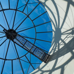 Architectural line.Dome.