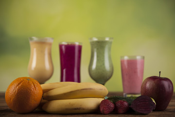 Fresh and healthy coctails