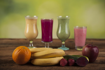 Fresh and healthy coctails