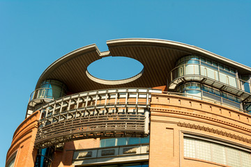 Modern architecture is fascinating with its forms. The city of Poznan Poland