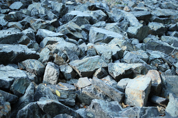 Pile of stones. Natural texture. wallpaper. 