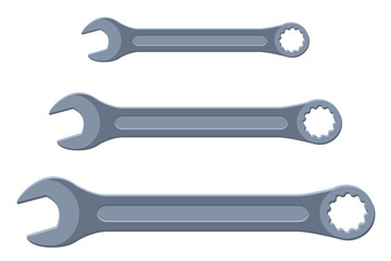 Colorful cartiin wrench set