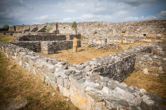 Roman ruins of Histria citadel