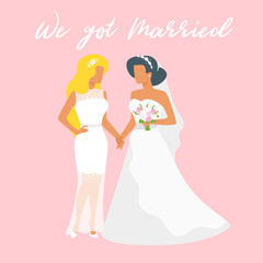 wedding day illustration