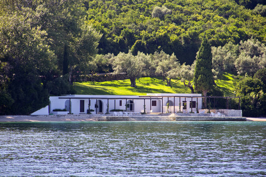 Taverne auf Skorpios