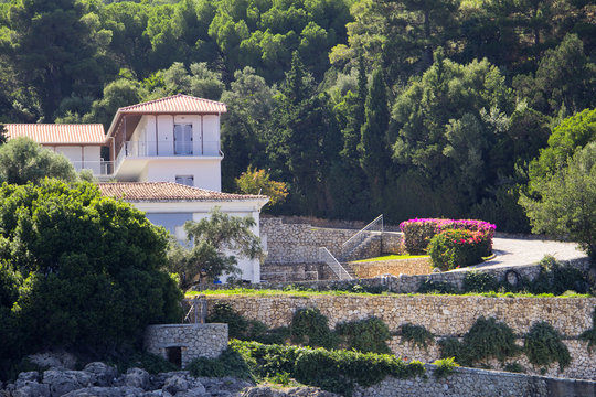 Gesindehaus auf Skorpios